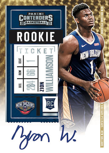 2020-21 Panini Contenders NBA Basketball