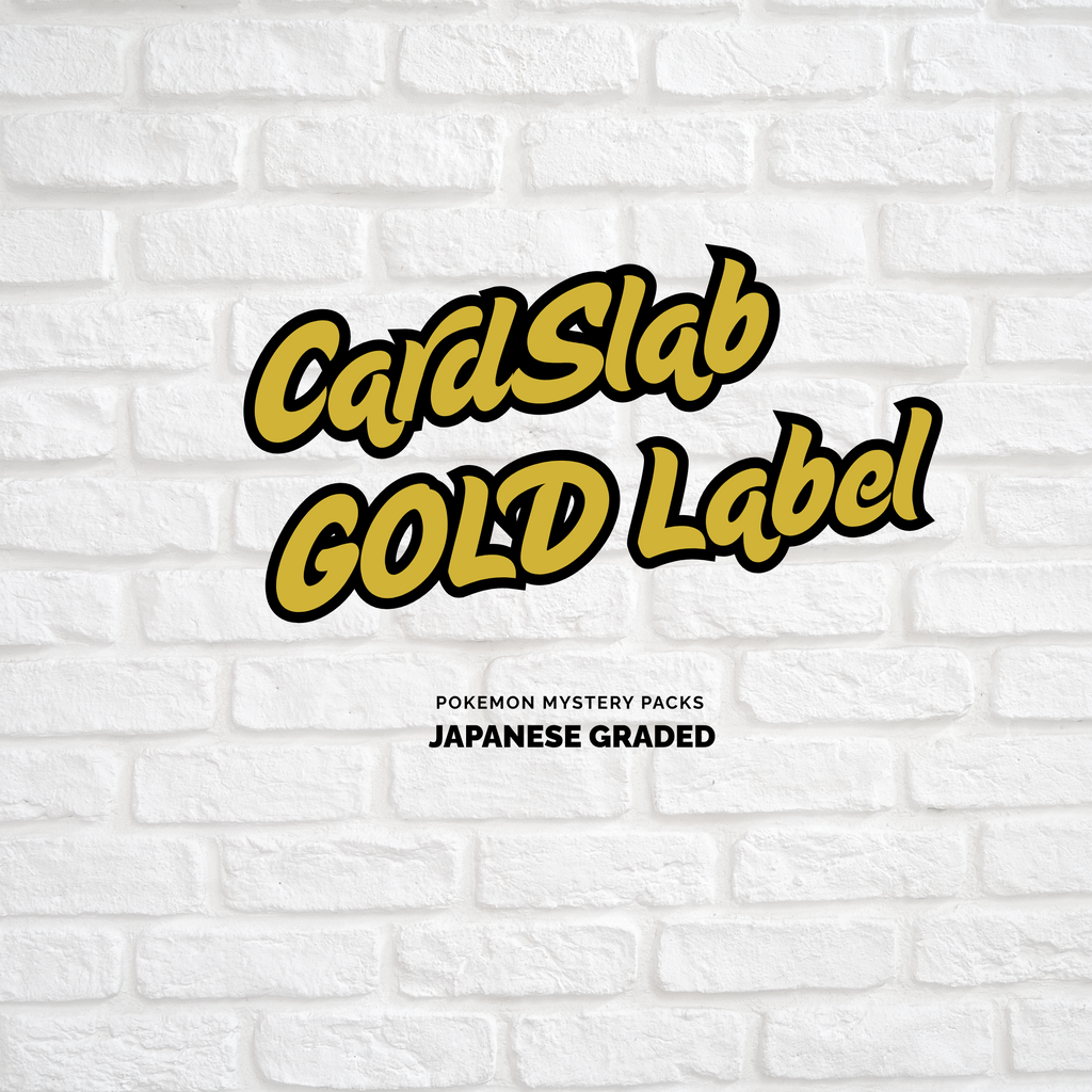 CARDSLABS POKEMON JAPANESE GOLD LABEL MYSTERY PACK